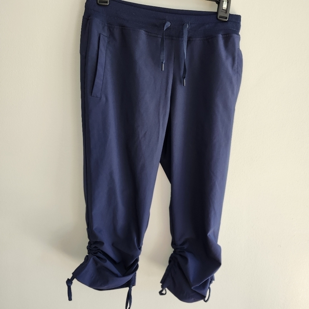 Marc New York Blue Leggings with Elastic Waistband